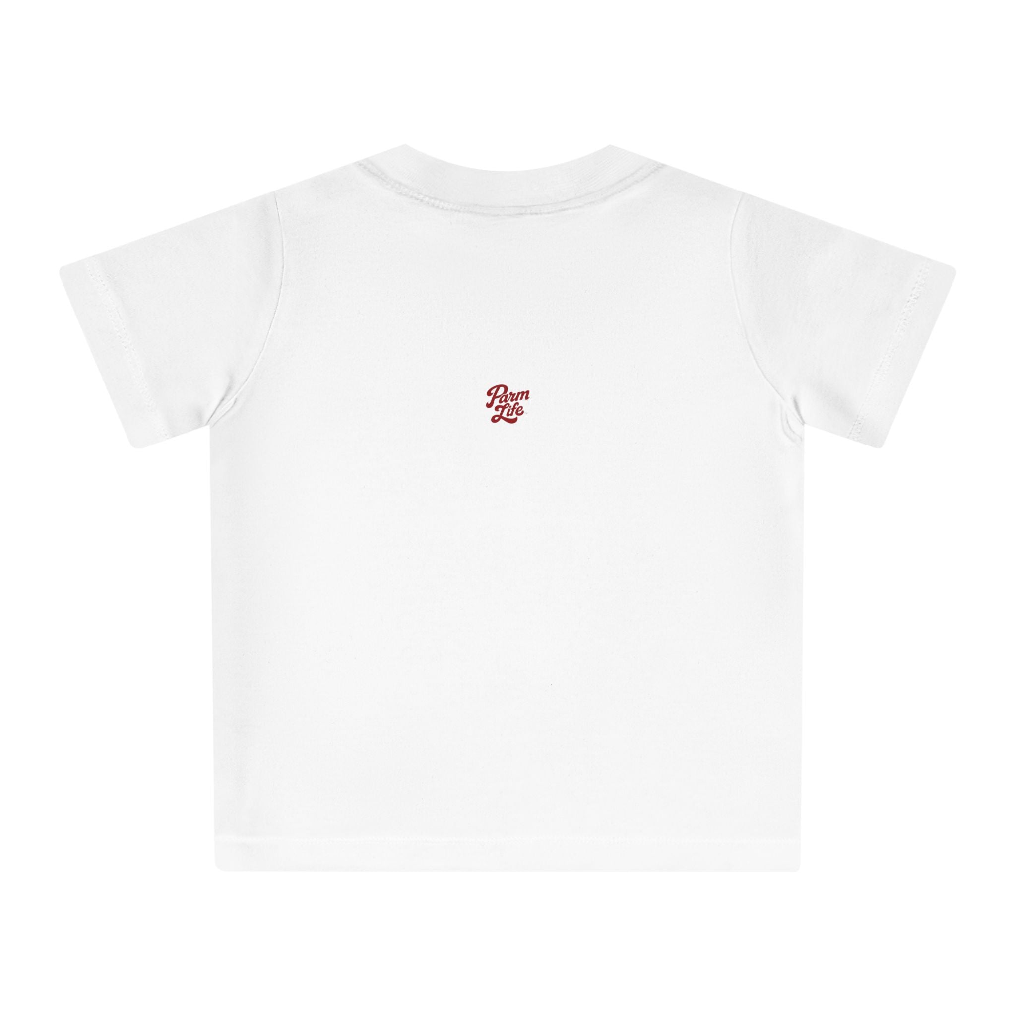 Parming Script Logo Baby T-Shirt | Minimal Retro Infant Tee