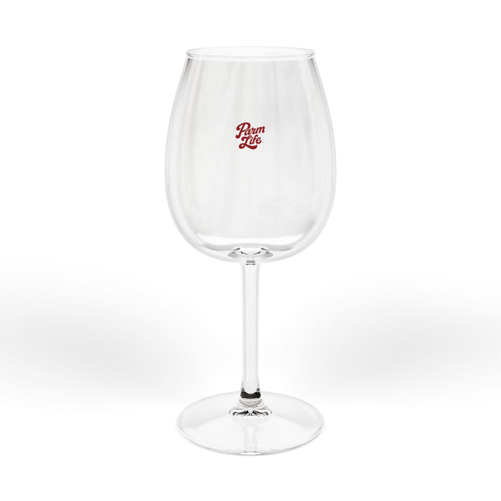 Parm Life Clear 12oz Wine Glass