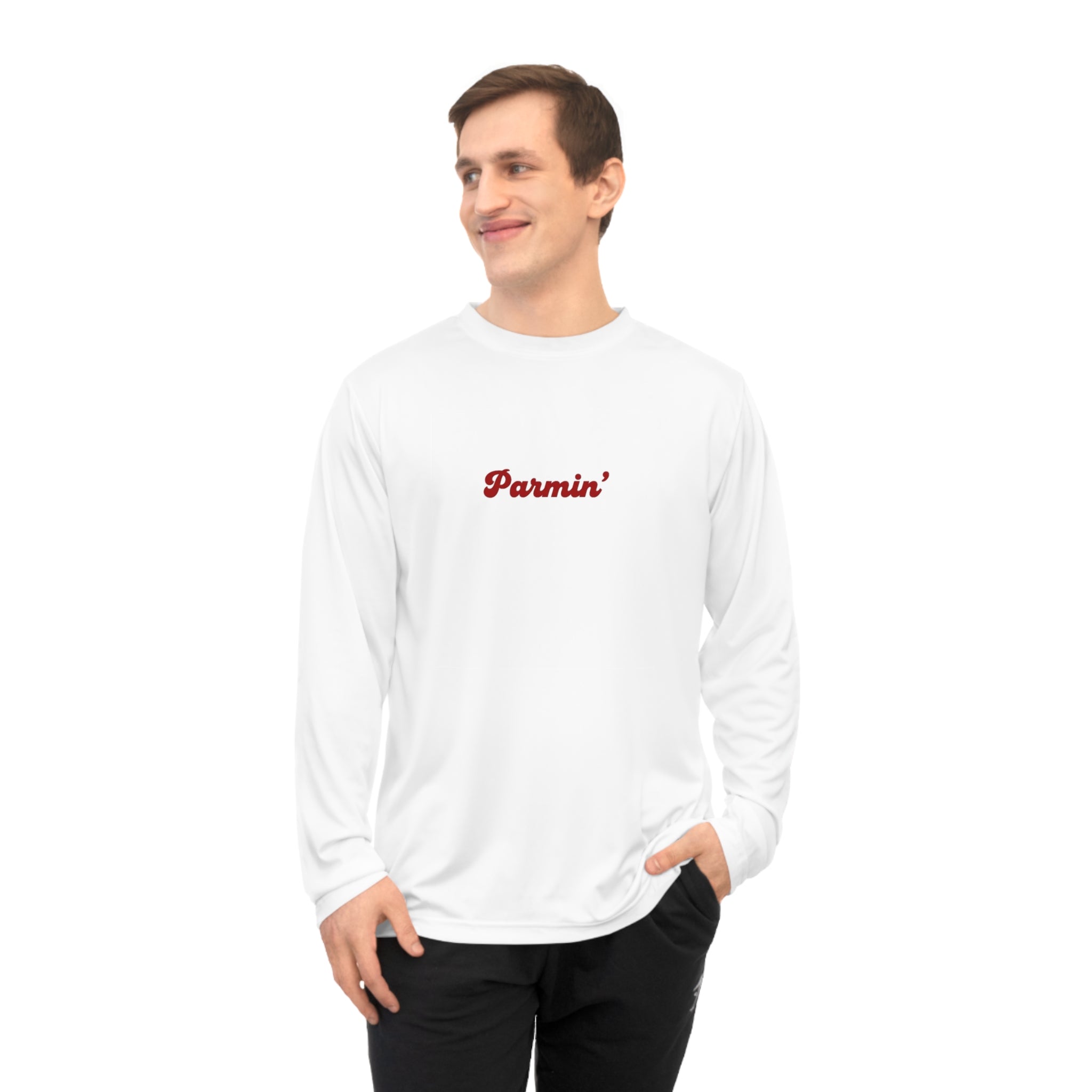 "Parmin'" Performance Long Sleeve Shirt