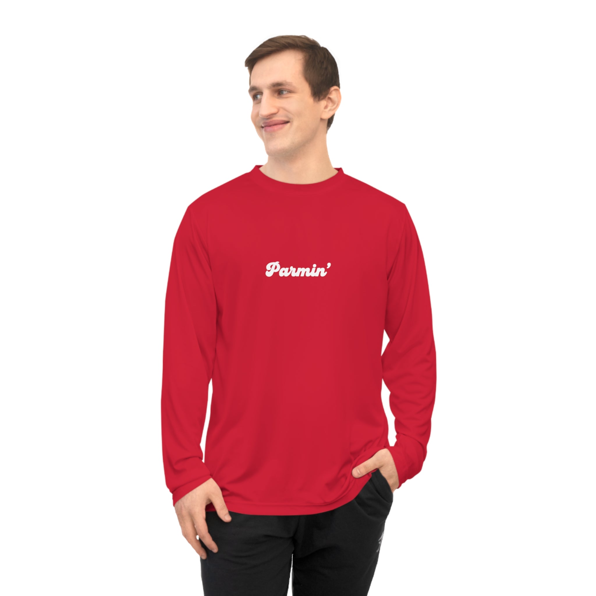 "Parmin'" Performance Long Sleeve Shirt