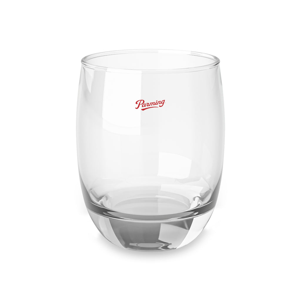 Parm Life Parming Whiskey Glass | Stemless Rocks Glass, Heavy Base