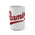 Parm Life Parming Mug 15oz | Red Retro Ceramic Coffee Cup